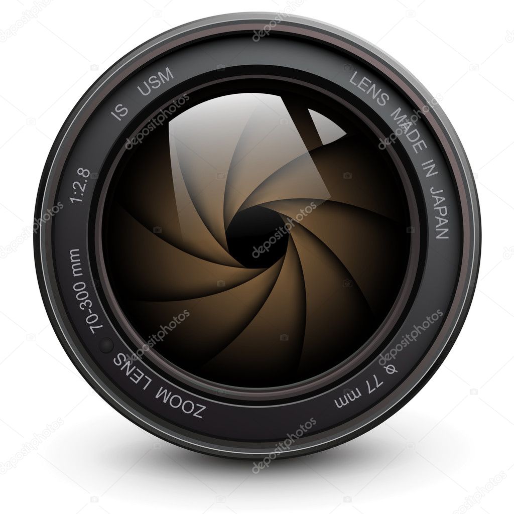 Detail Lensa Kamera Vector Nomer 29