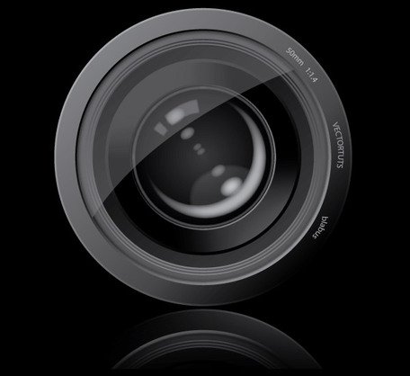Detail Lensa Kamera Vector Nomer 36