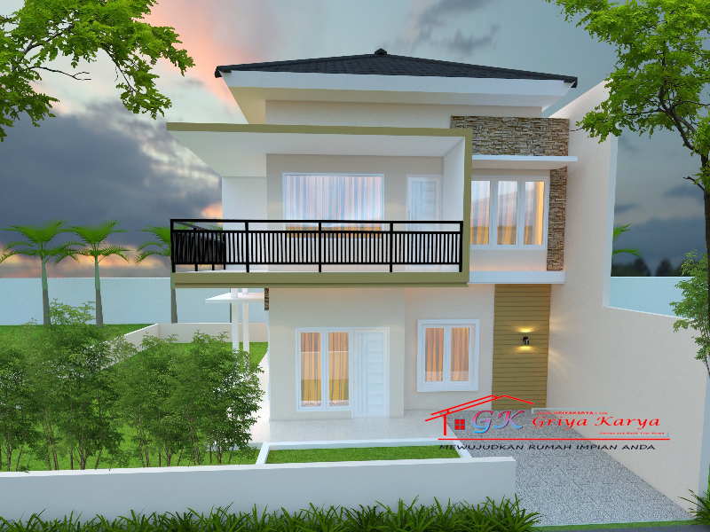 Detail Model Rumah 2 Lantai Minimalis Nomer 25