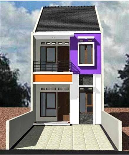 Detail Model Rumah 2 Lantai Sederhana Nomer 48
