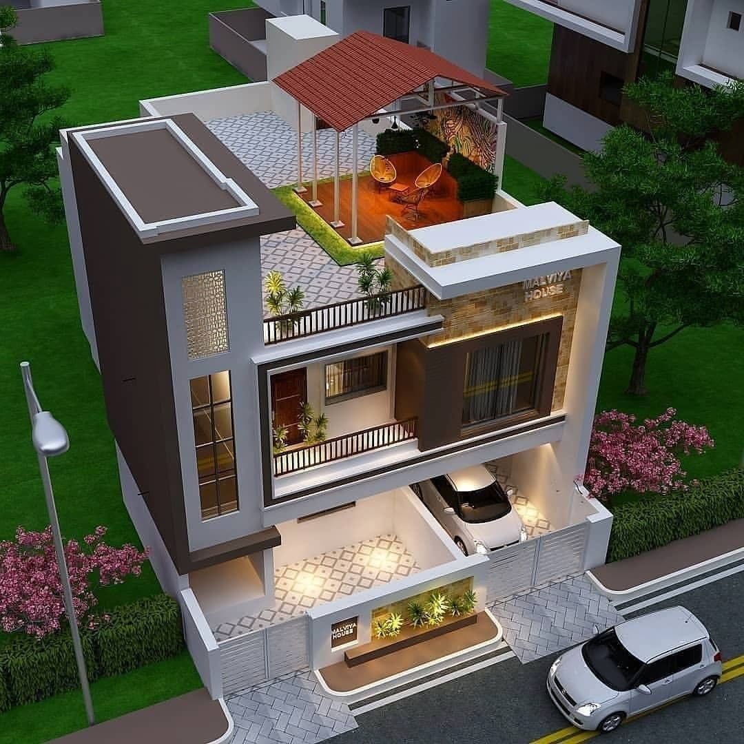 Detail Model Rumah 2 Lantai Sederhana Nomer 52