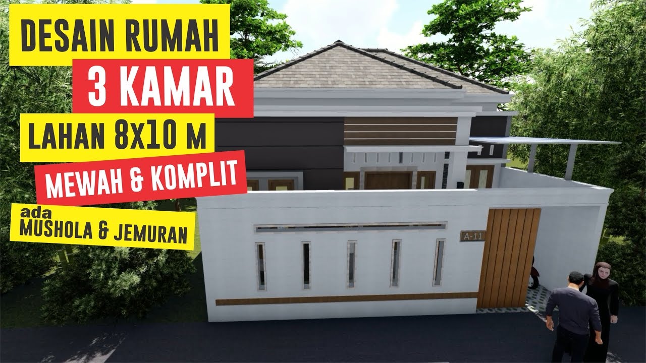 Detail Model Rumah 3 Kamar Nomer 42
