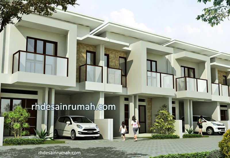 Detail Model Rumah Cluster Nomer 24