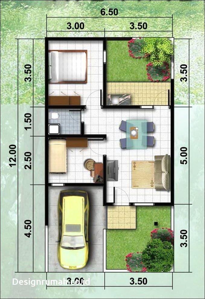 Detail Model Rumah Cluster Nomer 40