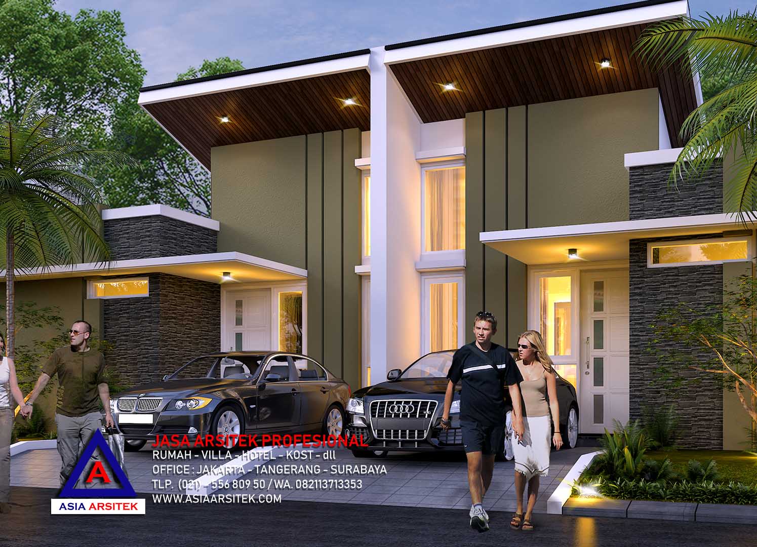 Detail Model Rumah Cluster Nomer 42