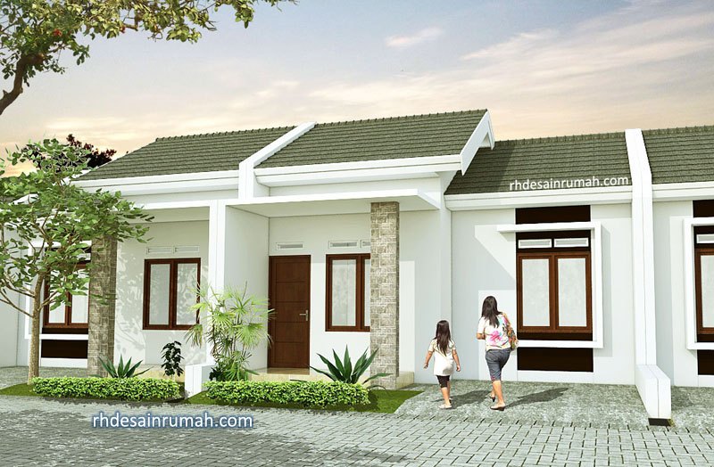 Detail Model Rumah Cluster Nomer 52