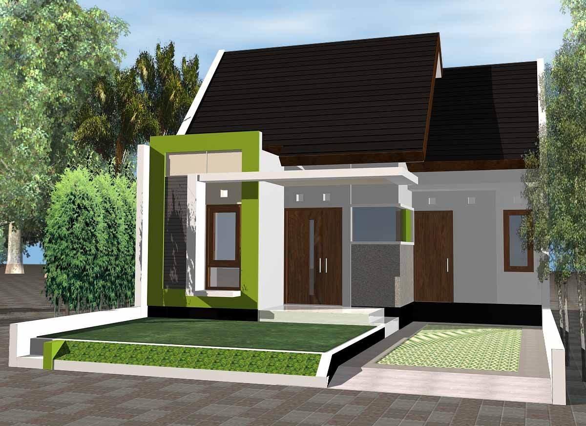 Detail Model Rumah Dari Depan Nomer 44