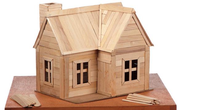 Detail Model Rumah Dari Stik Es Krim Nomer 2
