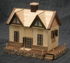 Detail Model Rumah Dari Stik Es Krim Nomer 40