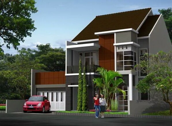 Detail Model Rumah Dua Lantai Minimalis Nomer 43