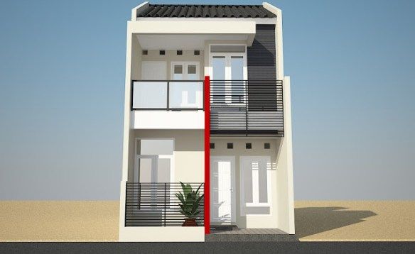 Detail Model Rumah Dua Lantai Minimalis Nomer 45