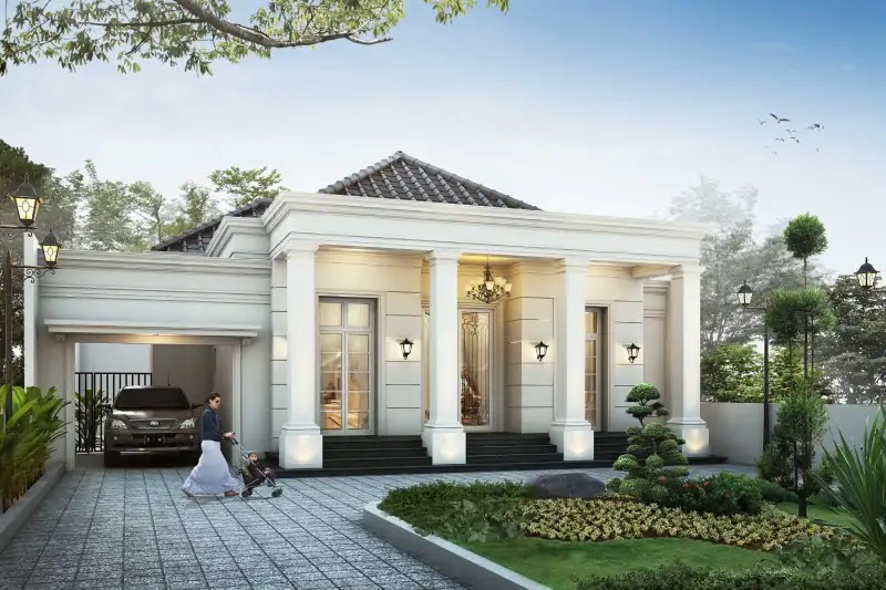 Detail Model Rumah Inggris Nomer 31