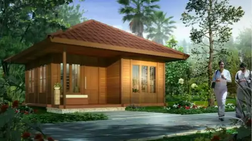 Detail Model Rumah Kayu Nomer 43