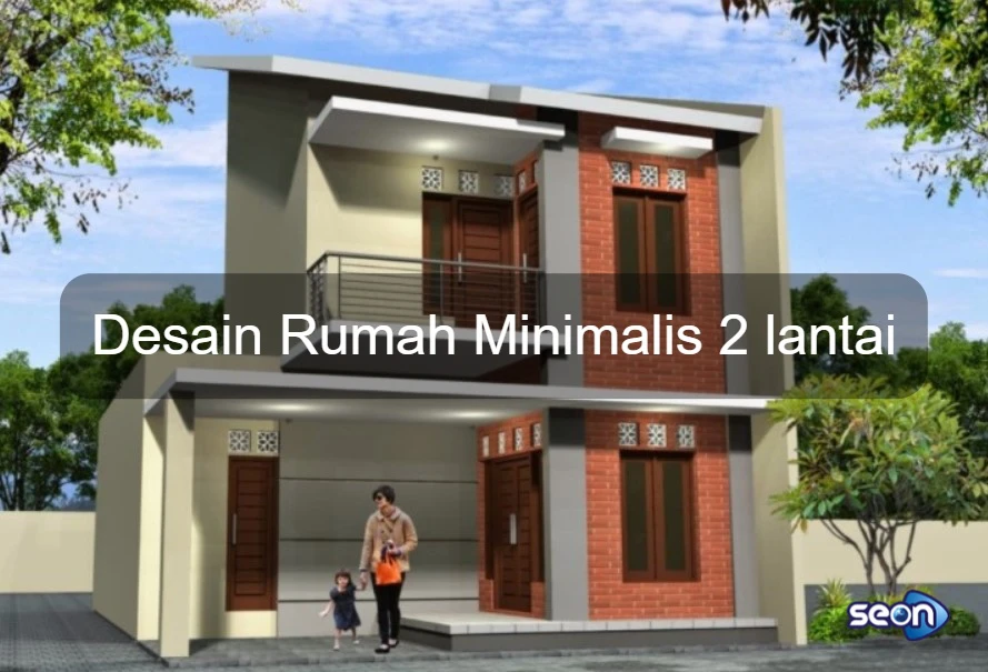 Detail Model Rumah Lantai 2 Nomer 30