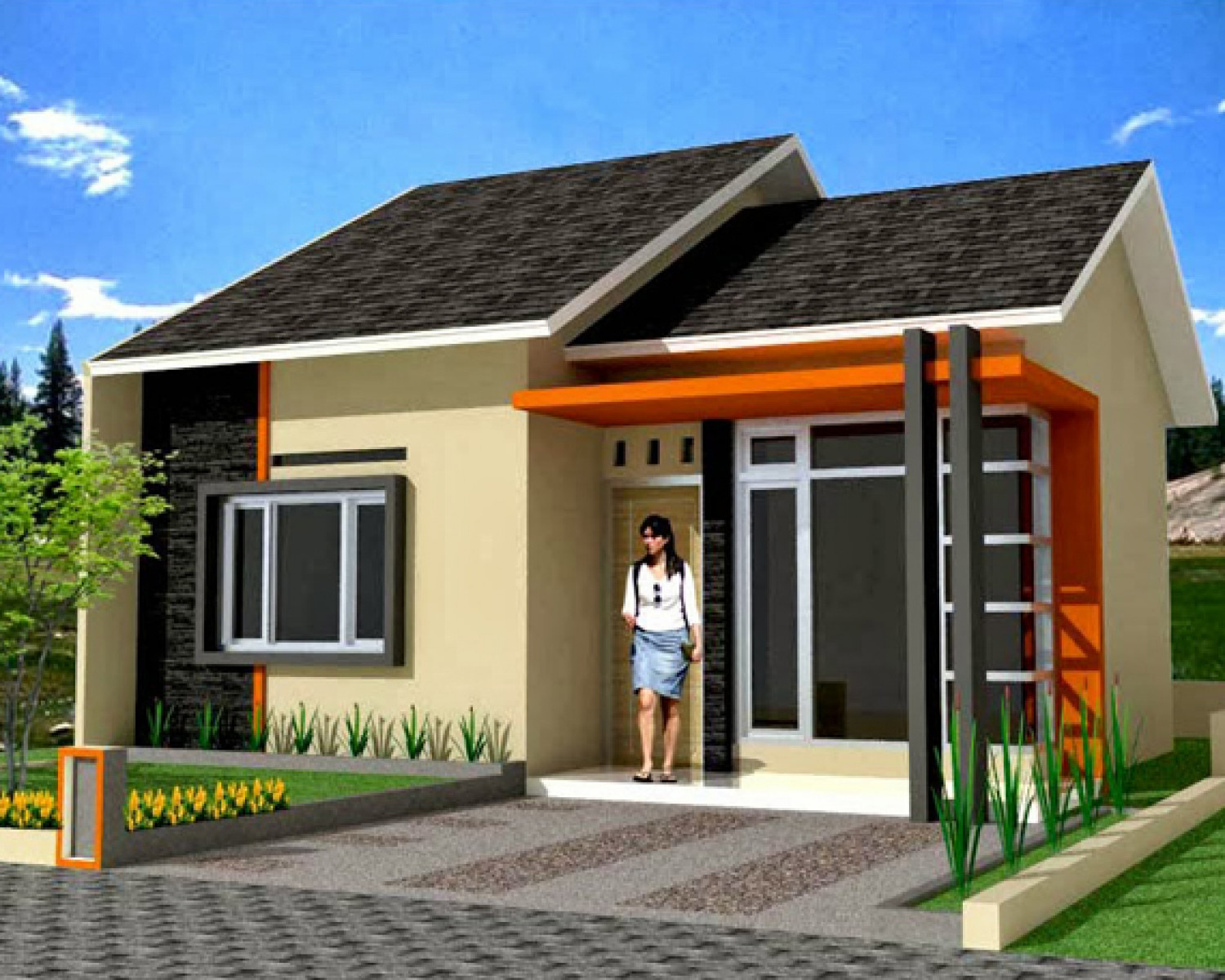 Detail Model Rumah Masa Kini Nomer 51