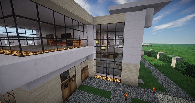 Detail Model Rumah Minecraft Nomer 21