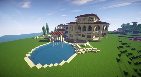 Detail Model Rumah Minecraft Yang Mudah Ditiru Nomer 26
