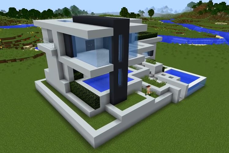 Detail Model Rumah Minecraft Yang Mudah Ditiru Nomer 10
