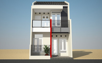 Detail Model Rumah Minimalis 2 Lantai Sederhana Nomer 51