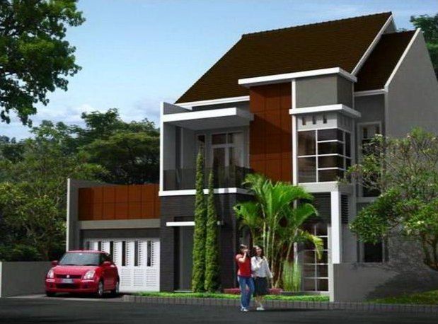 Detail Model Rumah Minimalis Lantai 2 Tampak Depan Nomer 33