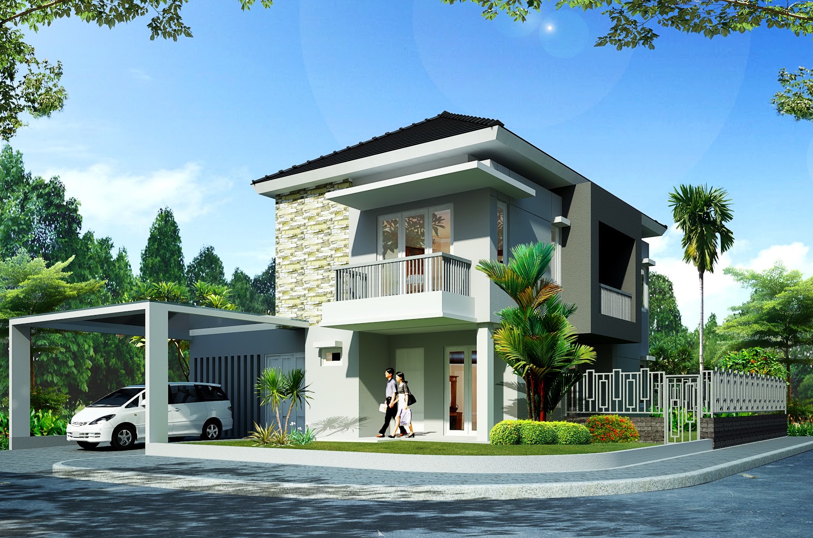 Detail Model Rumah Moden Nomer 15