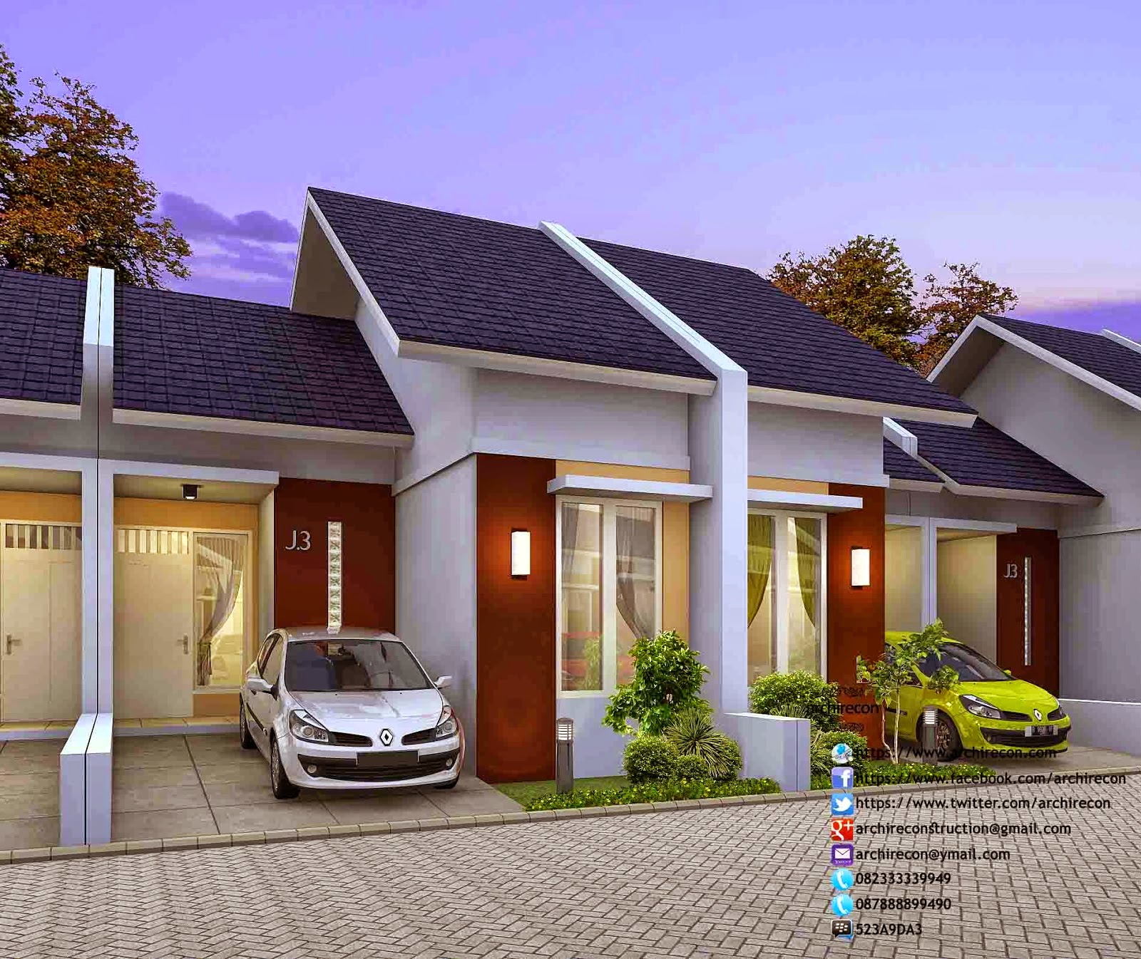 Detail Model Rumah Perumahan Nomer 23