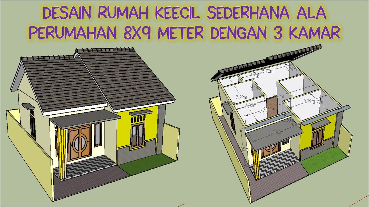 Detail Model Rumah Perumahan Sederhana Nomer 4