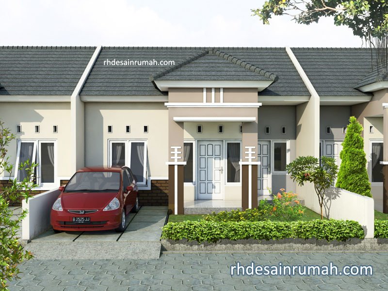 Detail Model Rumah Perumahan Sederhana Nomer 55