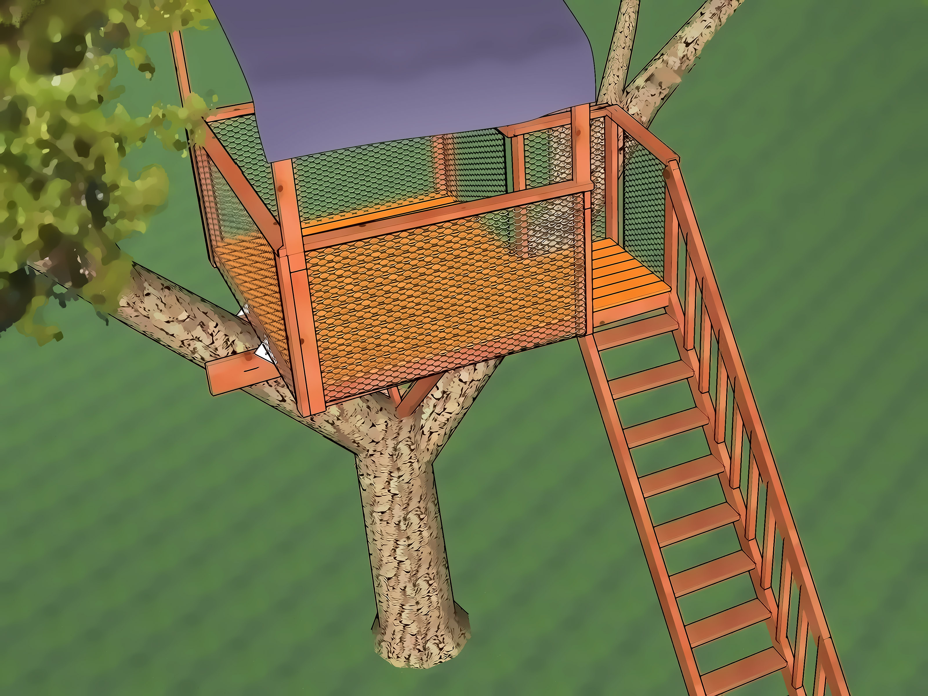 Detail Model Rumah Pohon Sederhana Nomer 6