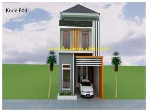 Detail Model Rumah Sangat Sederhana 2 Lantai Nomer 52