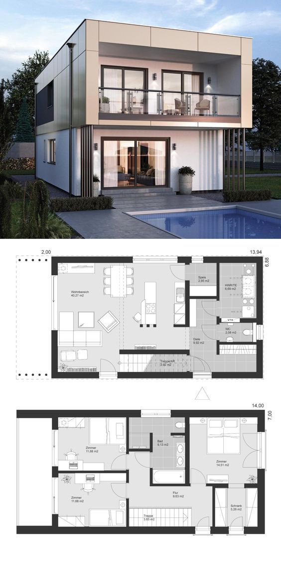 Detail Model Rumah Sederhana Tapi Indah Lantai 2 Nomer 26