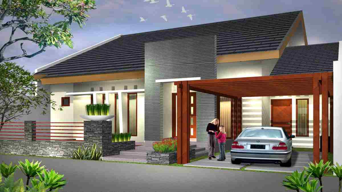 Detail Model Rumah Segitiga Nomer 30