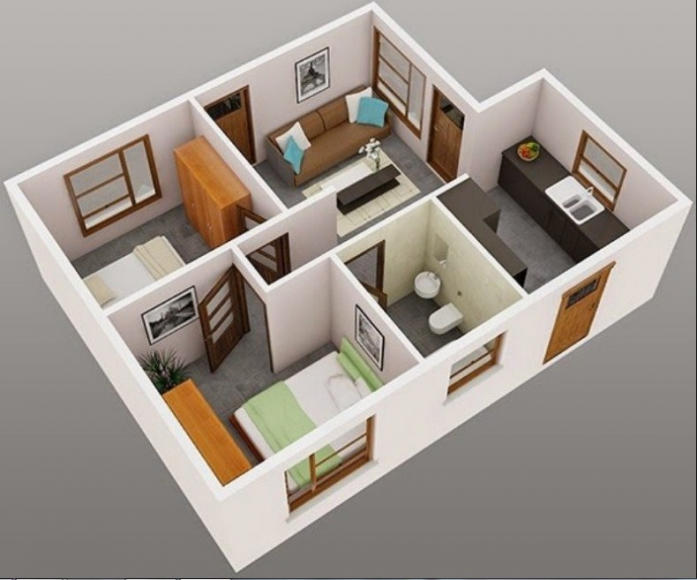 Detail Model Rumah Simple Nomer 33