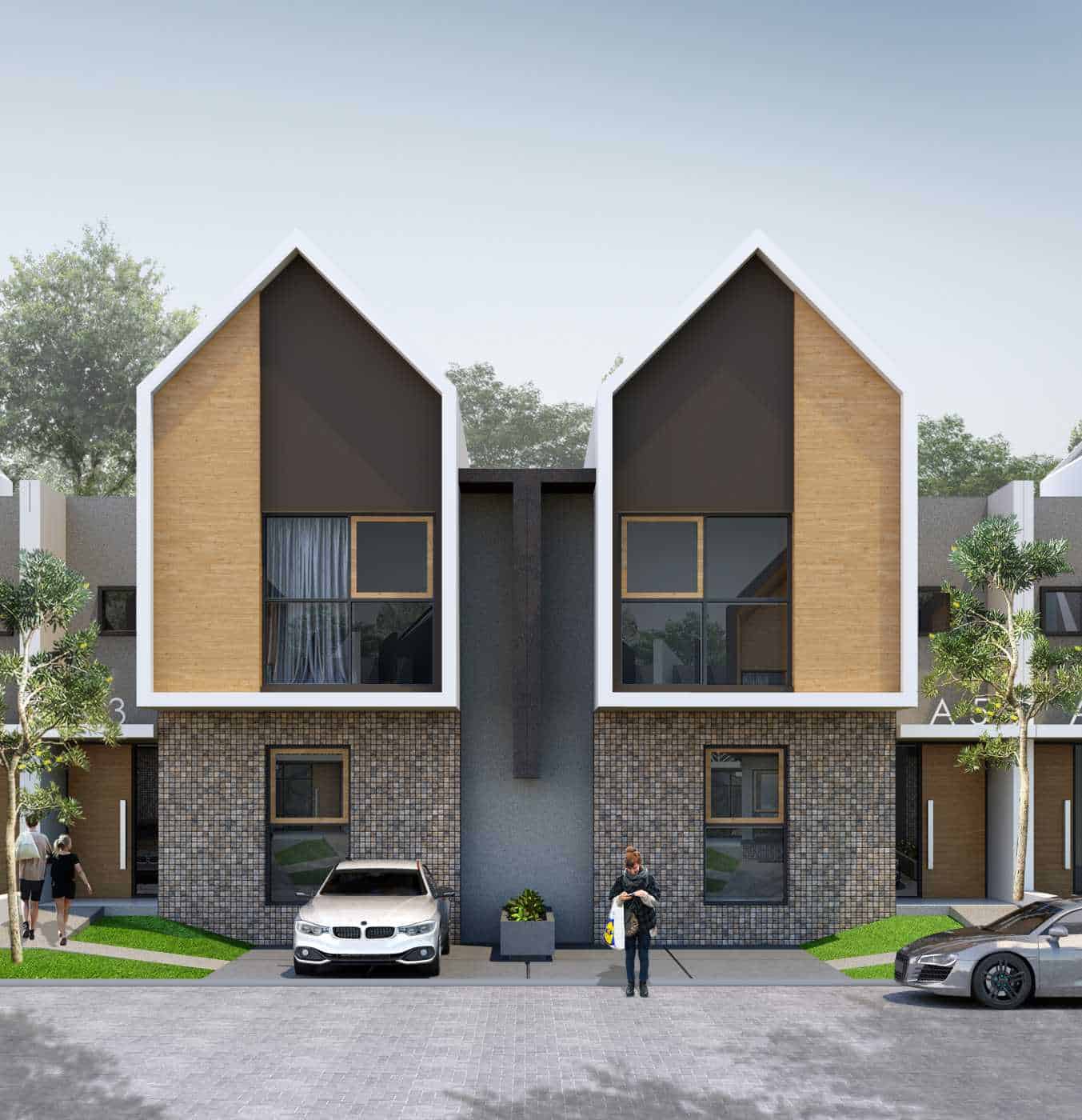 Model Rumah Skandinavia - KibrisPDR