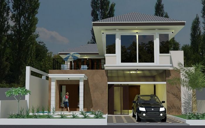 Detail Model Rumah Surabaya Nomer 42