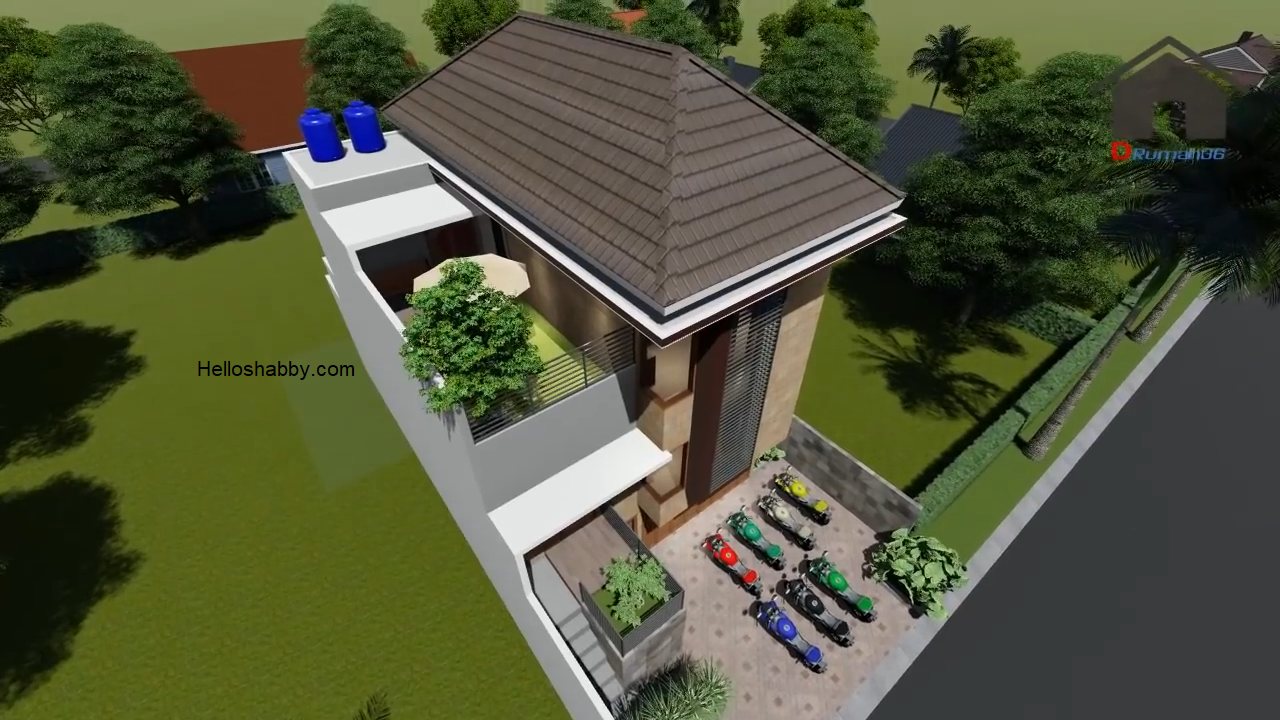 Detail Model Rumah Tinggi 4 Meter Nomer 31