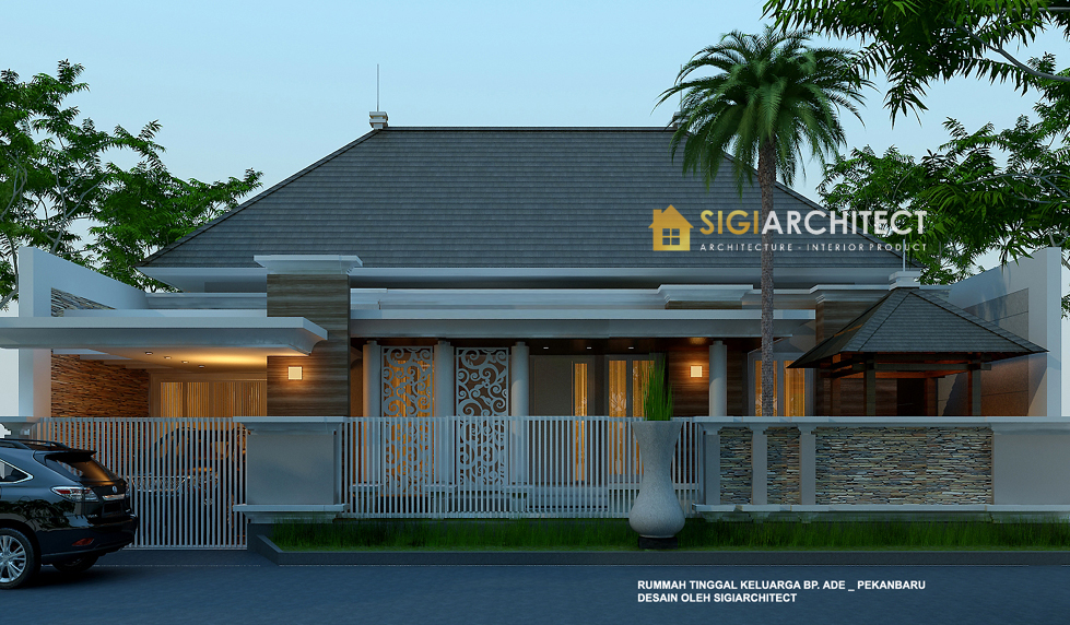 Detail Model Rumah Tingkat Nomer 44