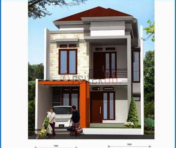 Detail Model Rumah Tingkat Minimalis Terbaru Nomer 36