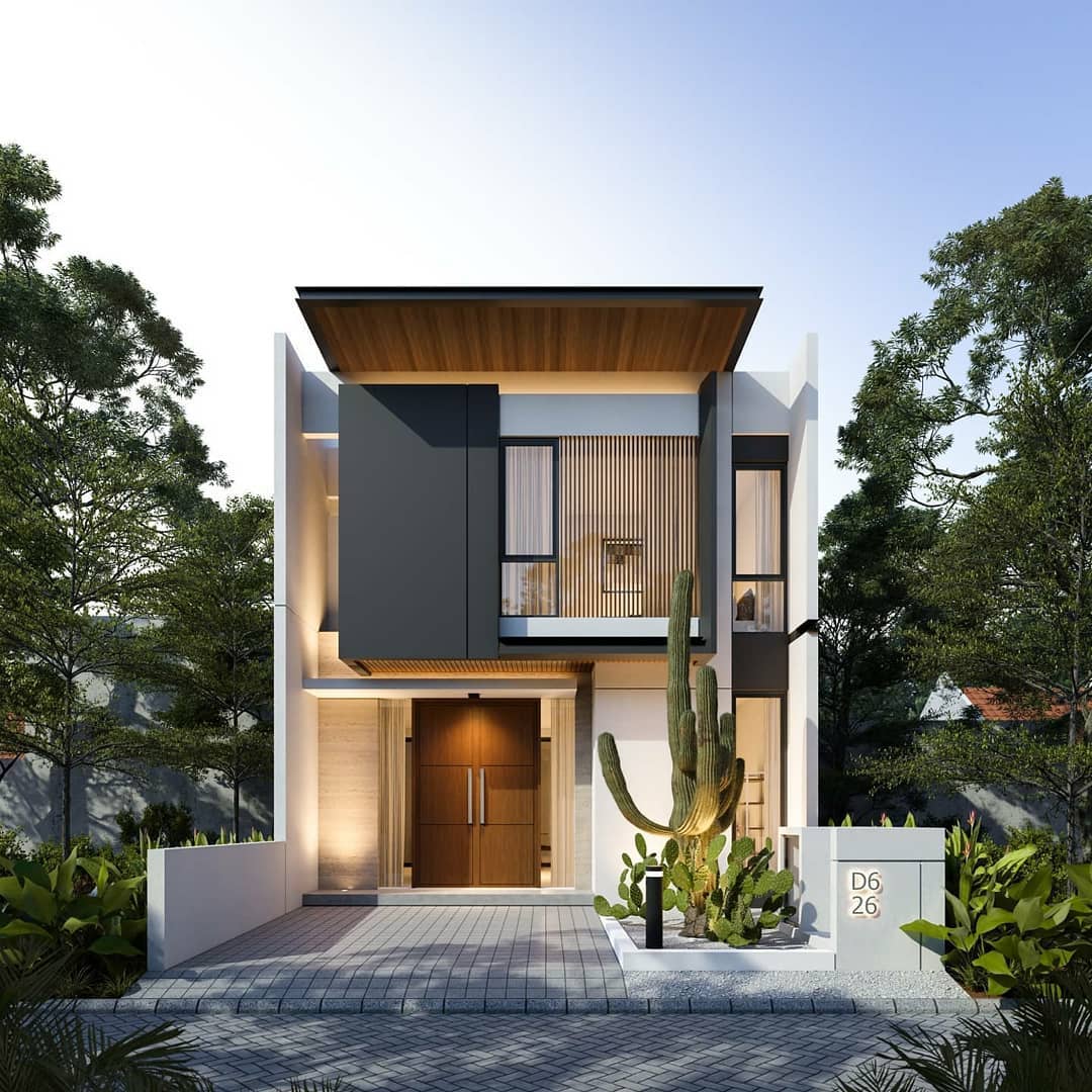 Detail Model Rumah Tingkat Minimalis Terbaru Nomer 49