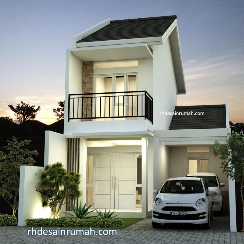 Detail Model Rumah Tingkat Sebagian Nomer 5