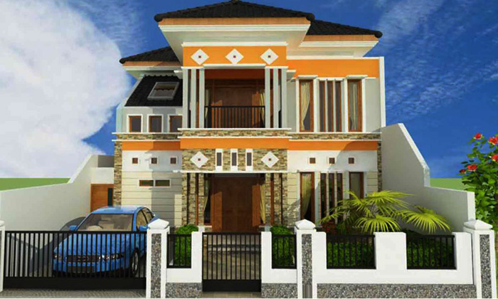 Detail Model Rumah Tingkat Terbaru Nomer 13