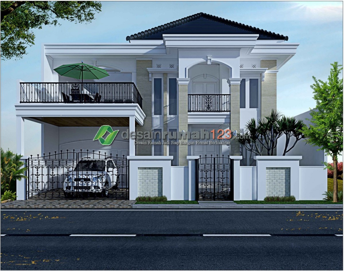 Detail Model Rumah Tingkat Terbaru Nomer 6