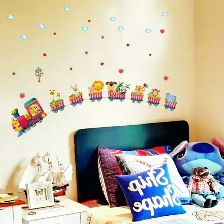 Detail Model Stiker Dinding Kamar Nomer 24