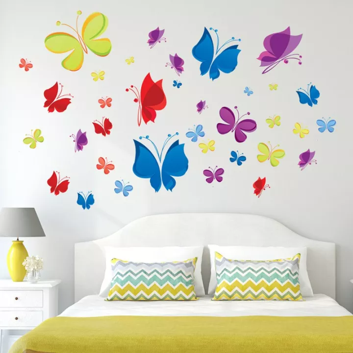 Detail Model Stiker Dinding Kamar Nomer 50