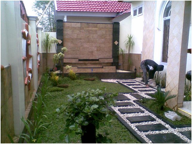 Detail Model Taman Samping Rumah Nomer 45