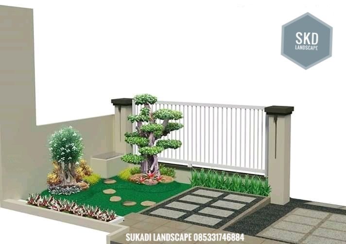 Detail Model Taman Teras Rumah Nomer 2