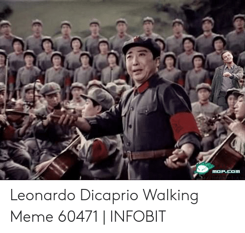 Detail Leo Dicaprio Walking Meme Nomer 53