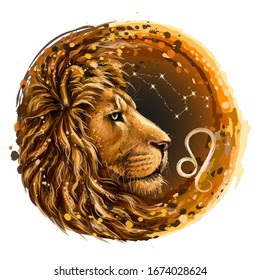 Detail Leo Horoscope Sign Pictures Nomer 52