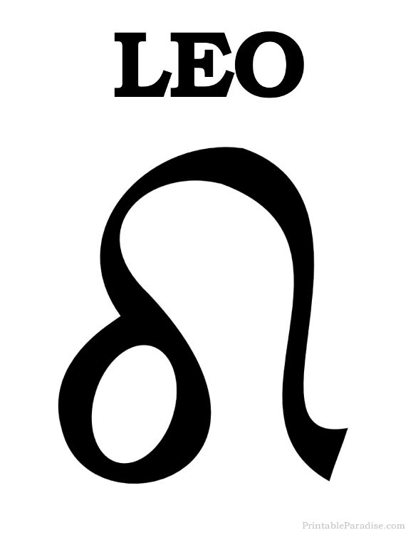 Detail Leo Logo Zodiac Nomer 6