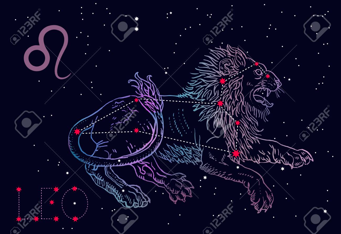 Detail Leo Zodiac Background Nomer 28